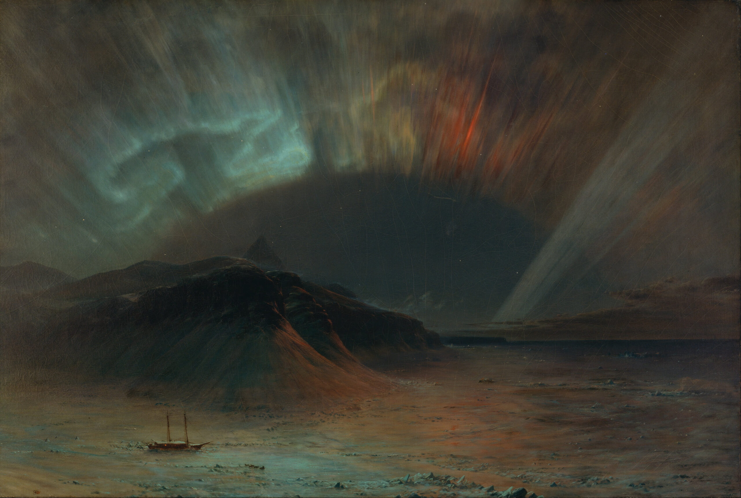 Frederic Edwin Church - Aurora Borealis - Google Art Project