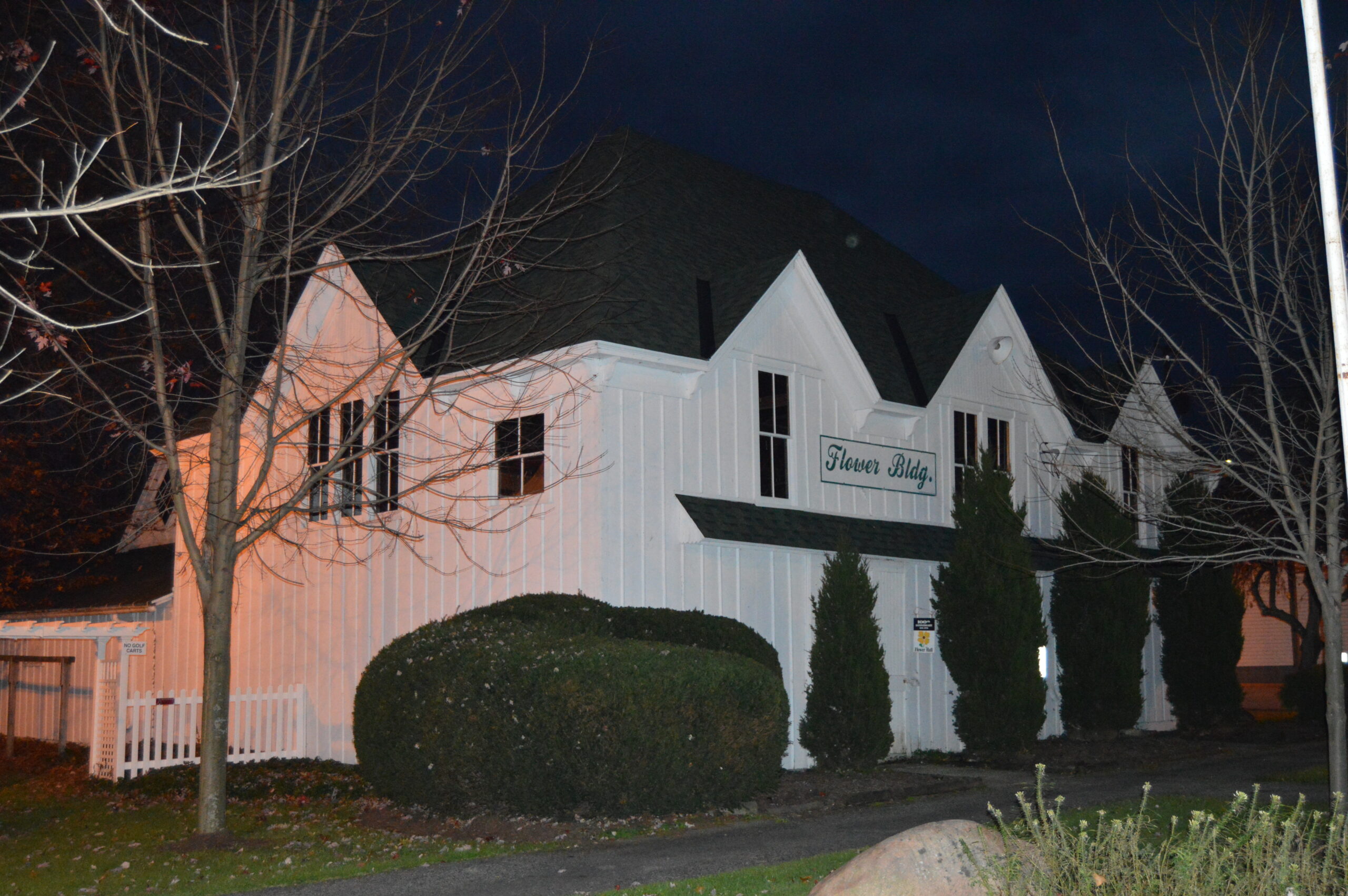 Geauga County Fairgrounds flower hall
