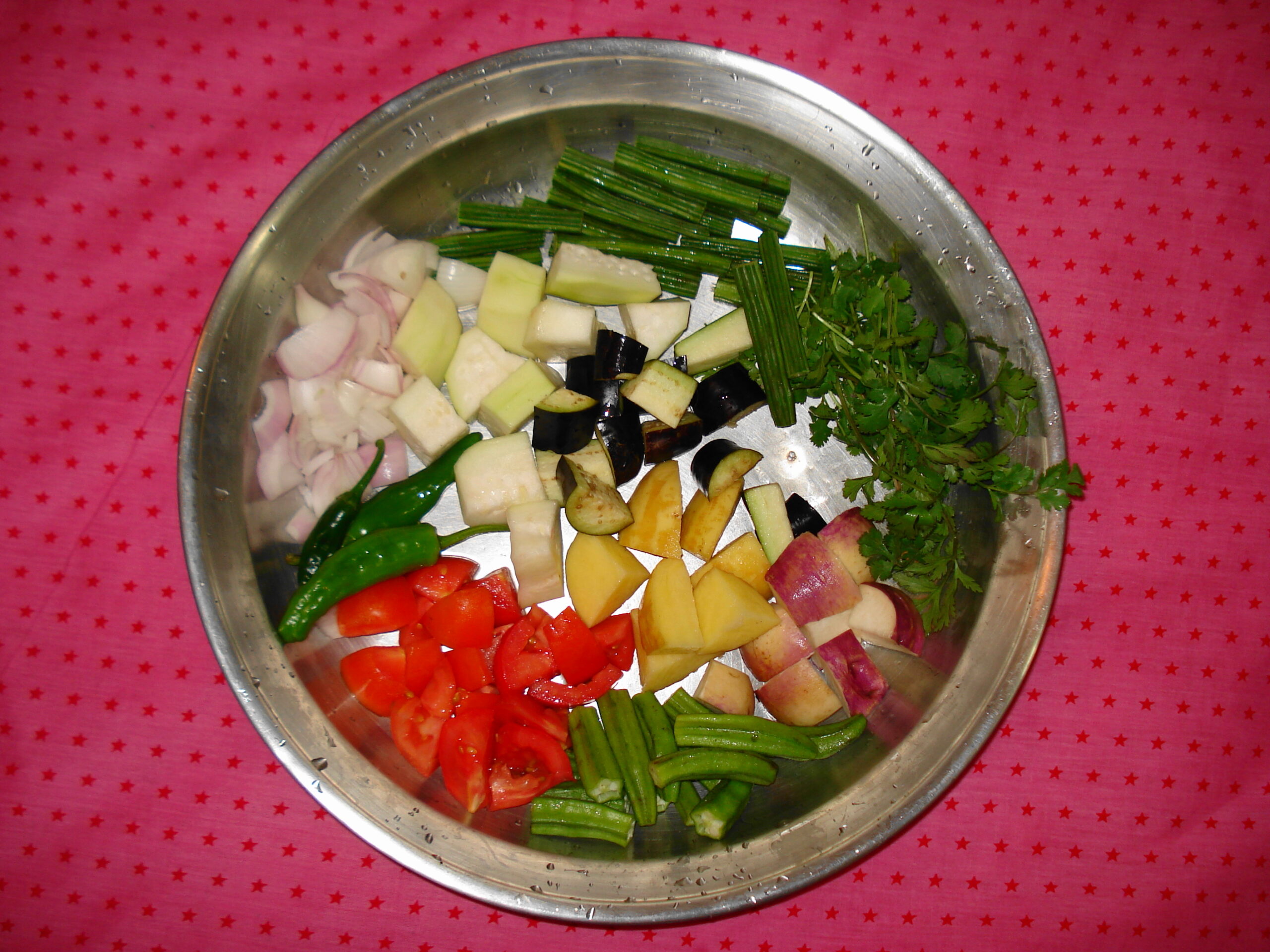Sambar Vegetables